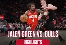 Green lifts Rockets to sixth straight win in thriller against Bulls