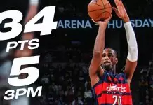 Sarr scores 34 as Wizards shock Nuggets with late-game heroics