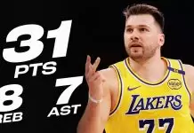 Doncic leads Lakers past Nuggets in dominant win