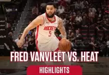 VanVleet drops 37 as Rockets edge Heat for ninth straight win