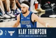 Thompson, Mavericks hold off Bulls in thriller