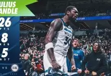 Randle, Edwards propel Timberwolves past Pistons in heated contest