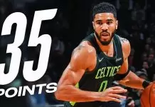 Tatum drops 35 as Celtics cruise past shorthanded 76ers