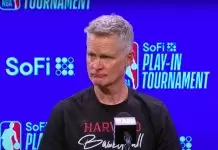 Steve Kerr after Warriors’ clinch playoff berth: “We’re right where we want to be”