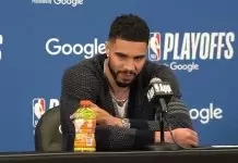 Jayson Tatum updates wrist injury after Game 1 win over Magic