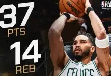 Tatum’s 37 points power Celtics past Magic in Game 4