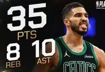 Tatum scores 35 as Celtics crush Magic to advance to East semifinals