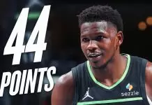 Edwards erupts for 44 as Timberwolves torch Grizzlies with historic third quarter