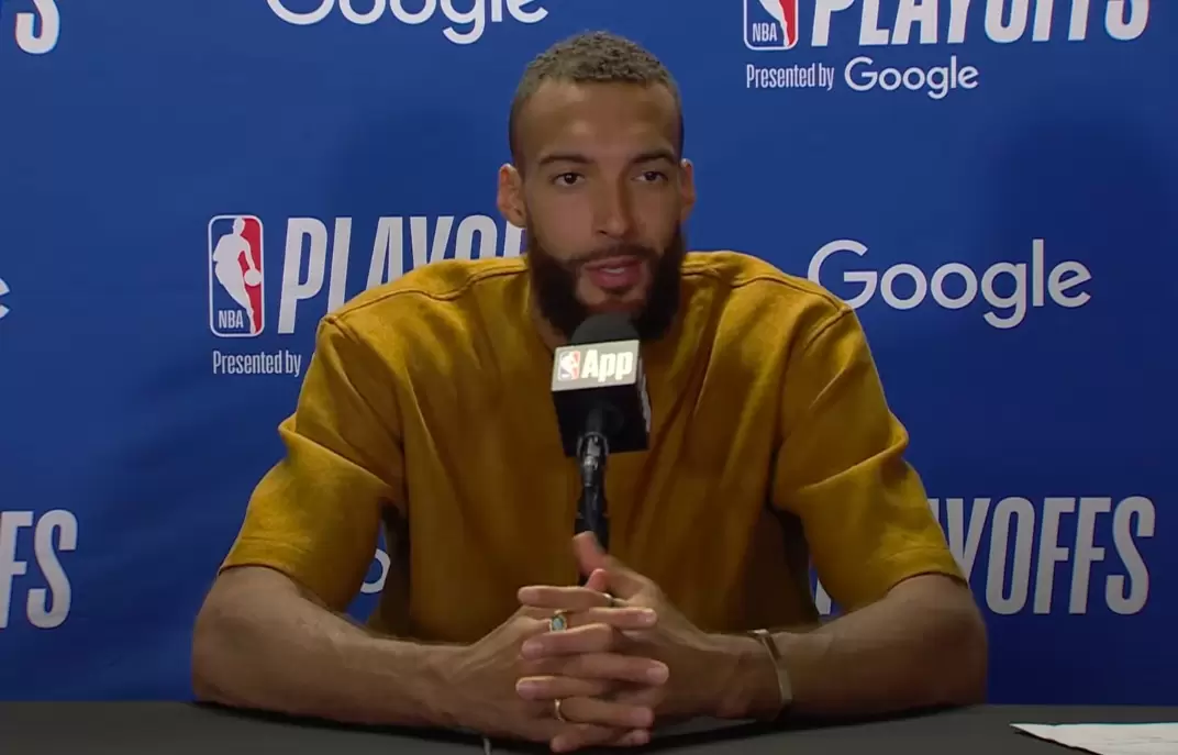 Rudy Gobert frustrated with officiating after suspension