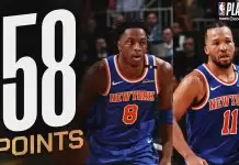 Brunson, Anunoby lead Knicks past Celtics in Game 1 thriller