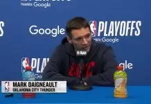 Mark Daigneault talks Thunder’s Game 2 win vs. Nuggets