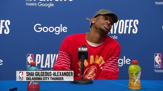 Shai Gilgeous-Alexander after Game 2 win: “We came out desperate”