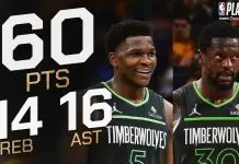 Edwards, Randle lead Timberwolves past Warriors in Game 3 for 2-1 series edge
