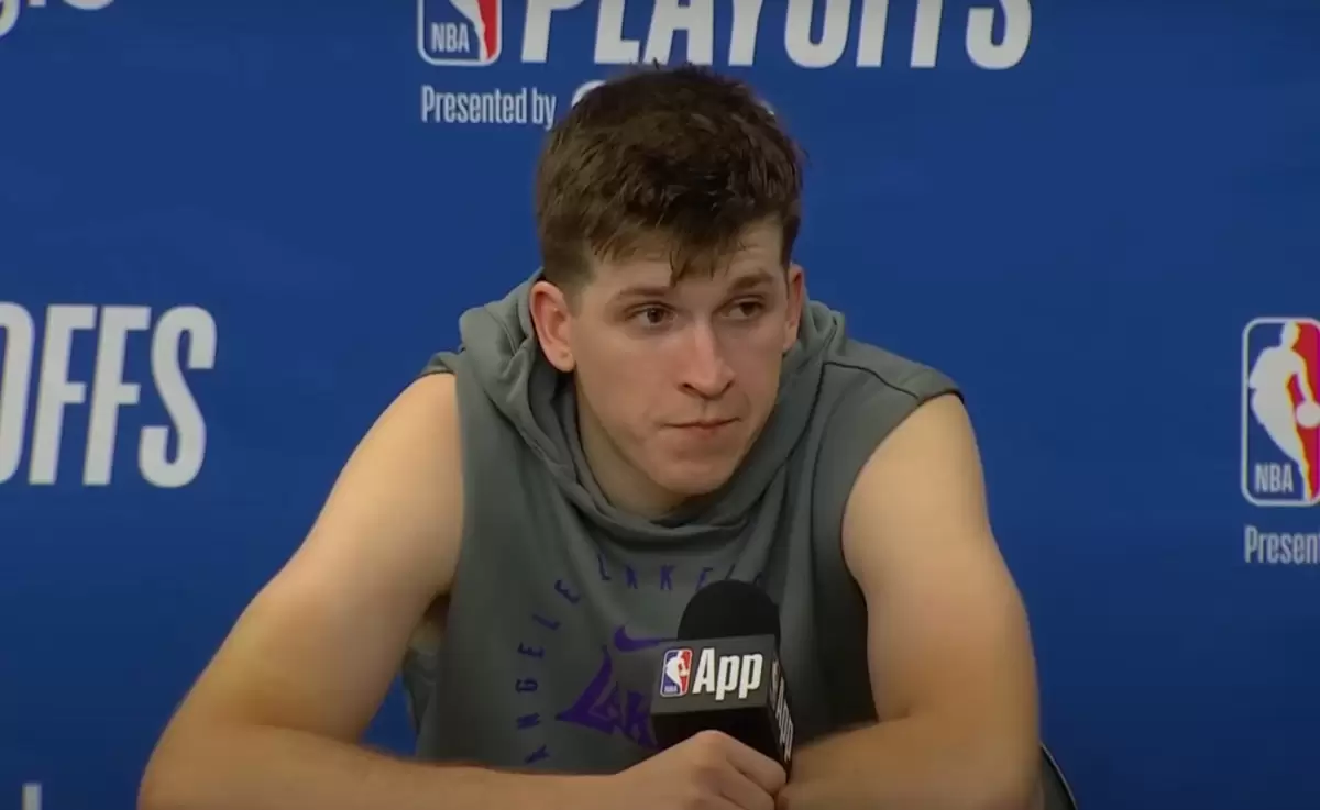 Austin Reaves’ girlfriend roasts Lakers star’s workout