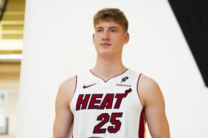 Heat dethrone Wizards 132-101 behind Jakucionis’ 6 three-pointers