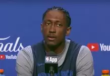 Jalen Williams reacts after 40-point Game 5 performance