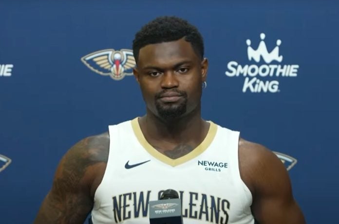 zion williamson new look