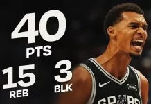 Wembanyama drops 40 as Spurs crush Mavericks in season opener