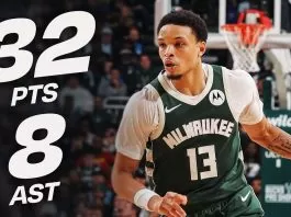 Ryan Rollins drops 32 as Bucks overcome Warriors without Giannis