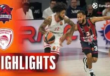 Olympiacos escapes Baskonia in high-scoring EuroLeague opener
