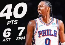 Maxey and Edgecombe combine for 74 as 76ers edge Celtics in season opener