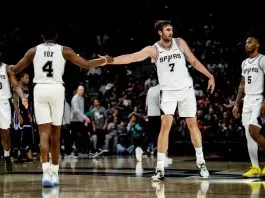 Kornet’s clutch block seals Spurs’ 114-112 win over Magic