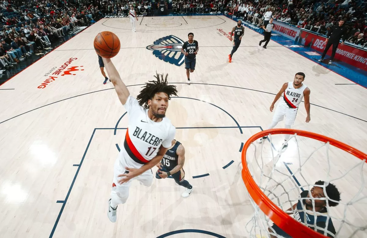 Shaedon Sharpe out six months with meniscus tear
