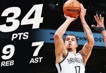 Porter Jr. drops 34 as Nets roll past Wizards in battle of one-win teams