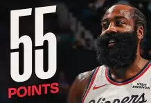 Harden drops 55 as Clippers roll past Hornets in Charlotte