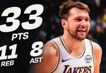 Doncic flirts with triple-double as Lakers edge Jazz
