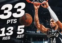 Giannis Antetokounmpo’s buzzer-beater lifts Bucks past Pacers in Indianapolis