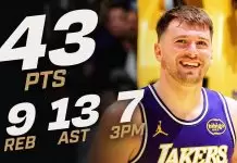 Doncic goes off with 43 points as Lakers dominate Clippers
