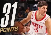 Sheppard’s career night lifts Rockets past Warriors amid Curry injury