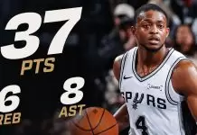 Fox drops 37 as Spurs outlast Trail Blazers
