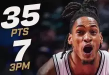 Vassell scores 35 as Spurs rally past Nuggets