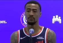 John Collins reacts to James Harden trade rumors after Clippers’ loss to 76ers