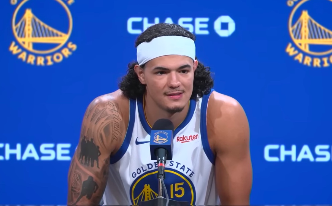 Gui Santos on stepping up after Curry exit against Pistons