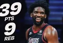 Embiid drops 39 as 76ers overcome Pacers without Maxey