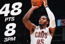 Mitchell drops 48 as Cavaliers rally past Wizards