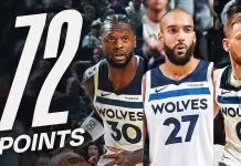 Randle, Gobert, DiVincenzo lead Timberwolves past Warriors