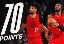 Sharpe and Grant combine for 70 points as Trail Blazers edge Warriors