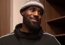 LeBron James addresses knee scare after Lakers beat Jazz