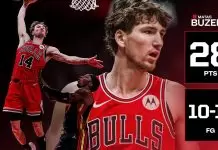 Bulls edge Hawks in season’s highest-scoring game