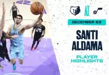 Santi Aldama drops career-high 37 as Grizzlies top Jazz
