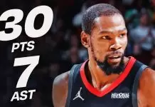 Kevin Durant scores 30 as Rockets cruise past Cavaliers