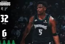 Edwards sets Timberwolves record as Minnesota defeats Spurs