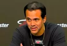 Erik Spoelstra lauds Heat’s record-setting second half vs Nuggets