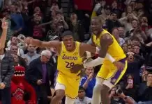 LeBron James details decisive assist as Lakers outlast Raptors in Toronto