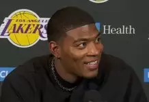 Rui Hachimura says calf feels healed as Lakers prepare for Kings matchup