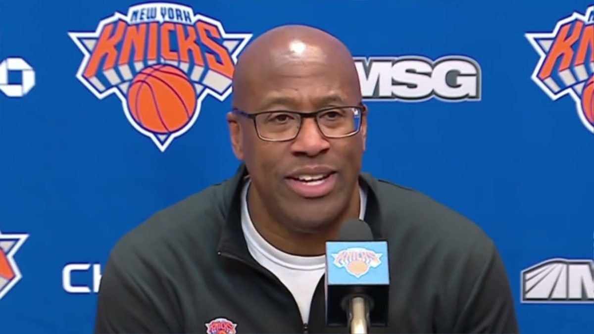 Mike Brown on Jalen Brunson handling spotlight ahead of Knicks-Spurs Game 1